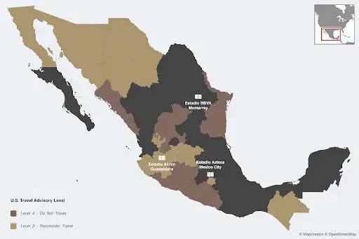 Your World In Focus Mexico World Cup Security Assessment